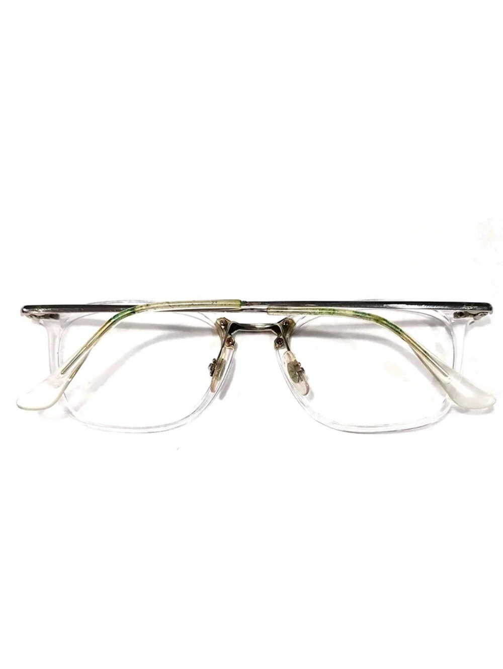 Ray Ban RB7164 2001 Clear Square Eyeglasses 52-20 150